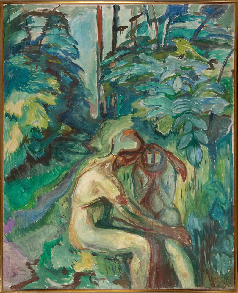 Consolação na floresta - Edvard Munch