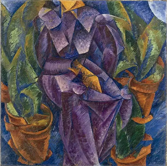 Construção em espiral - Umberto Boccioni