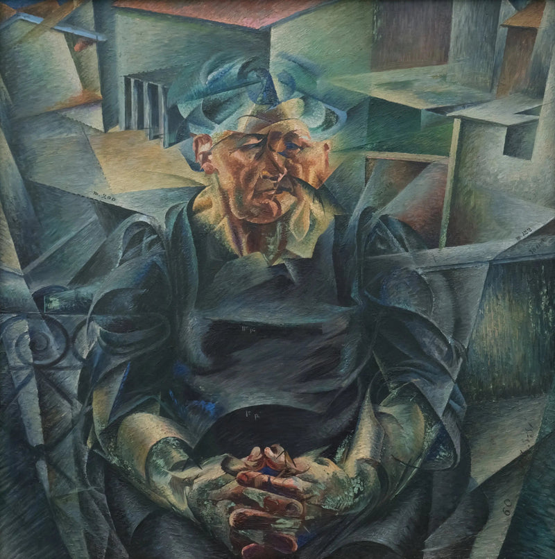 Construção Horizontal - Umberto Boccioni