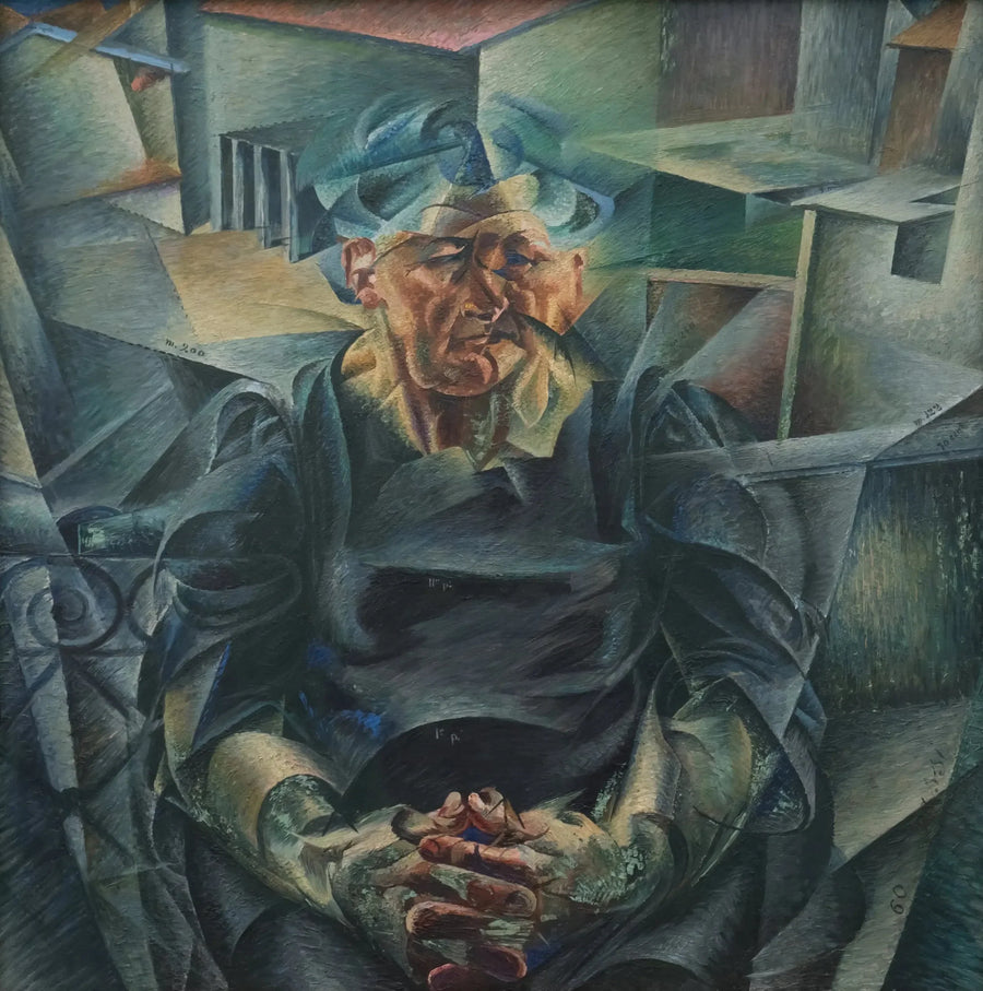 Construção Horizontal - Umberto Boccioni