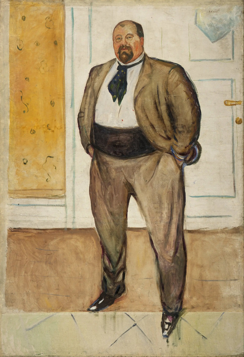 Consul Christen Sandberg - Edvard Munch