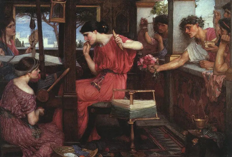 Consultar o Oráculo - John William Waterhouse