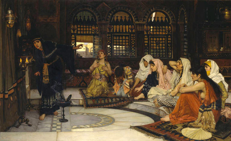Consultar o Oráculo - John William Waterhouse