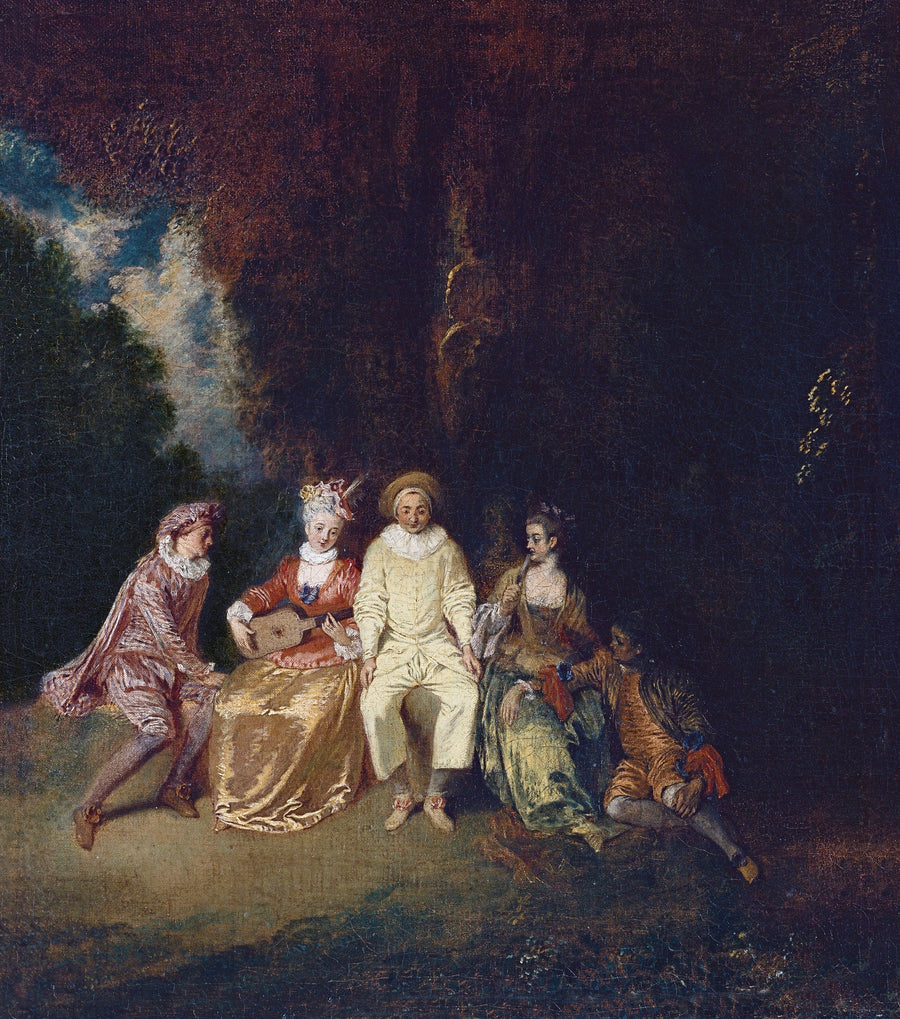 Conteúdo Pierrot - Antoine Watteau