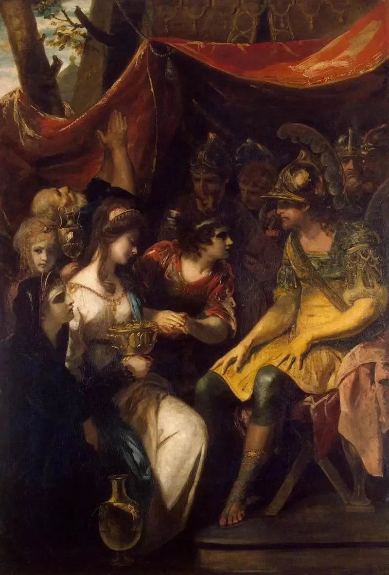 Continência de Escipião - Joshua Reynolds