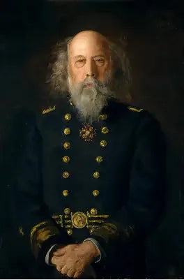 Contra-almirante George W. Melville - Thomas Eakins