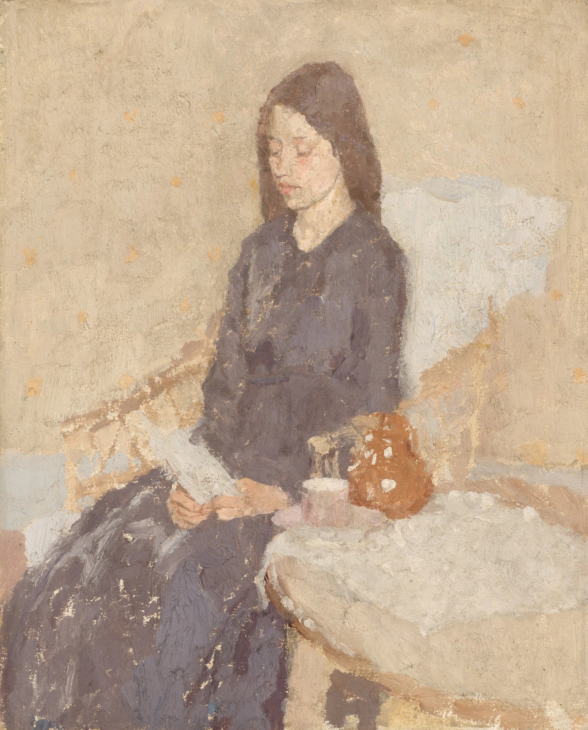 Le convalescent - Gwen John