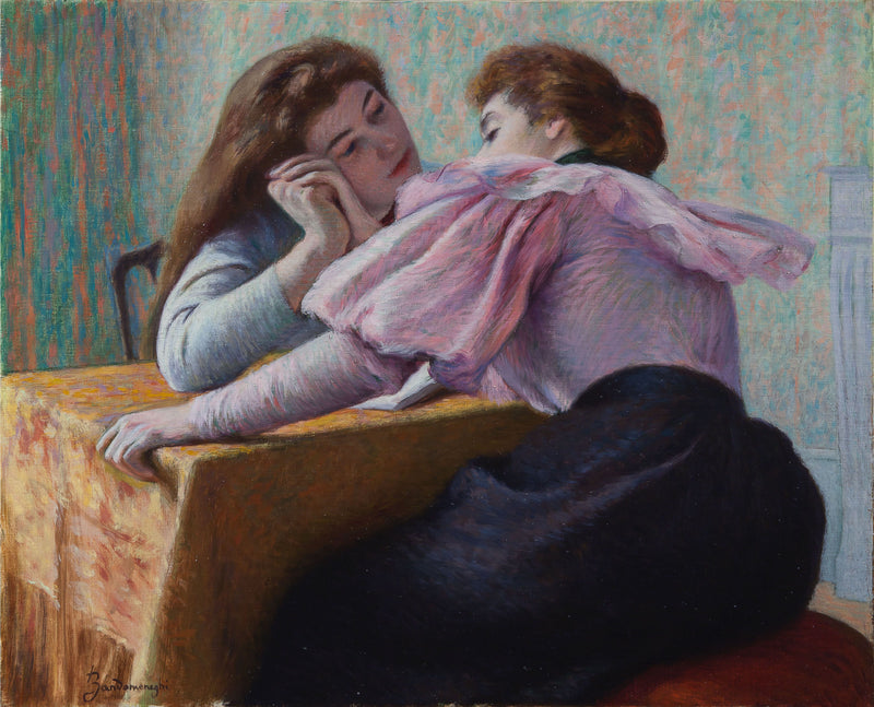 Conversa à mesa - Federico Zandomeneghi