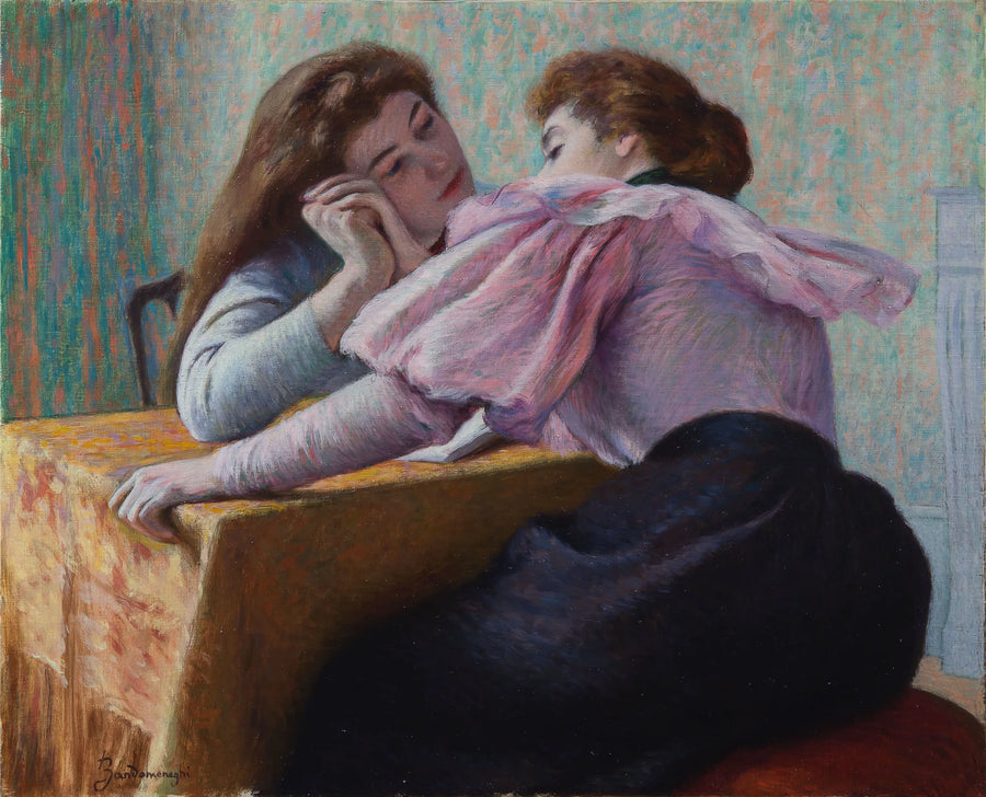 Conversa à mesa - Federico Zandomeneghi