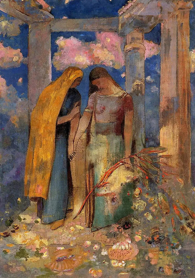 Conversa Mística - Odilon Redon