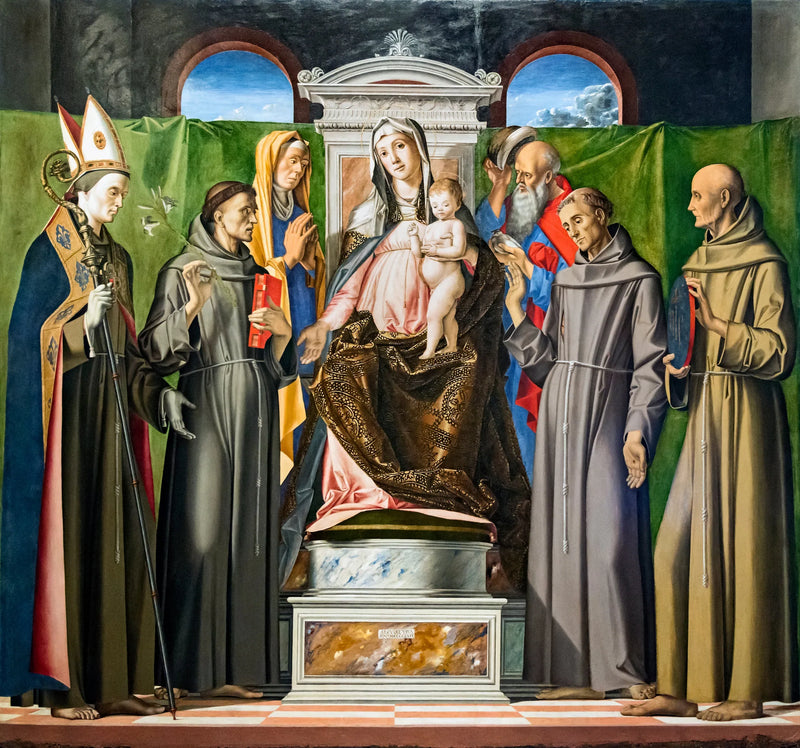 Conversa sagrada - Alvise Vivarini