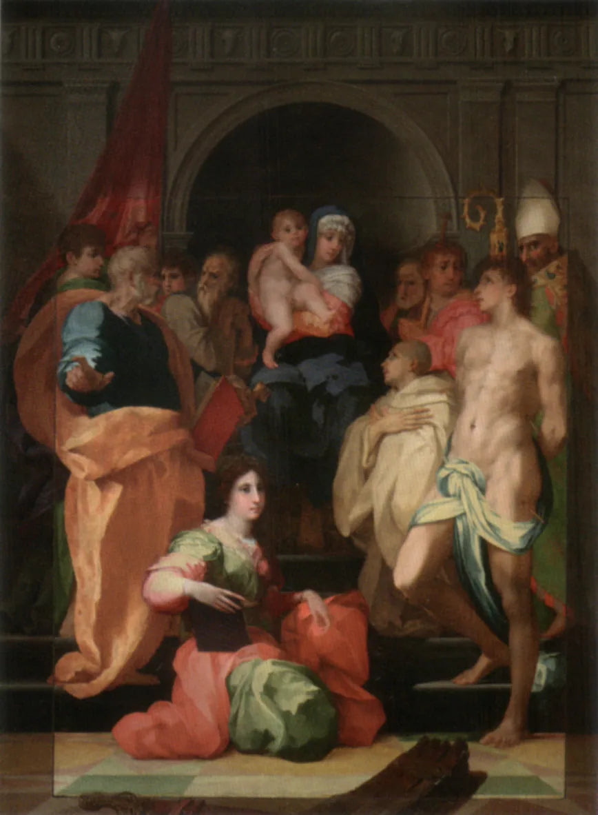 Conversa sagrada - Rosso Fiorentino
