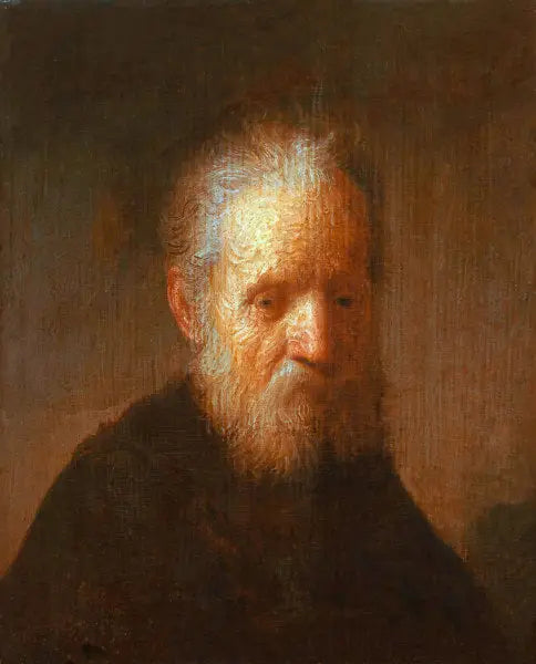 Cópia de « Busto de um velho » - Rembrandt