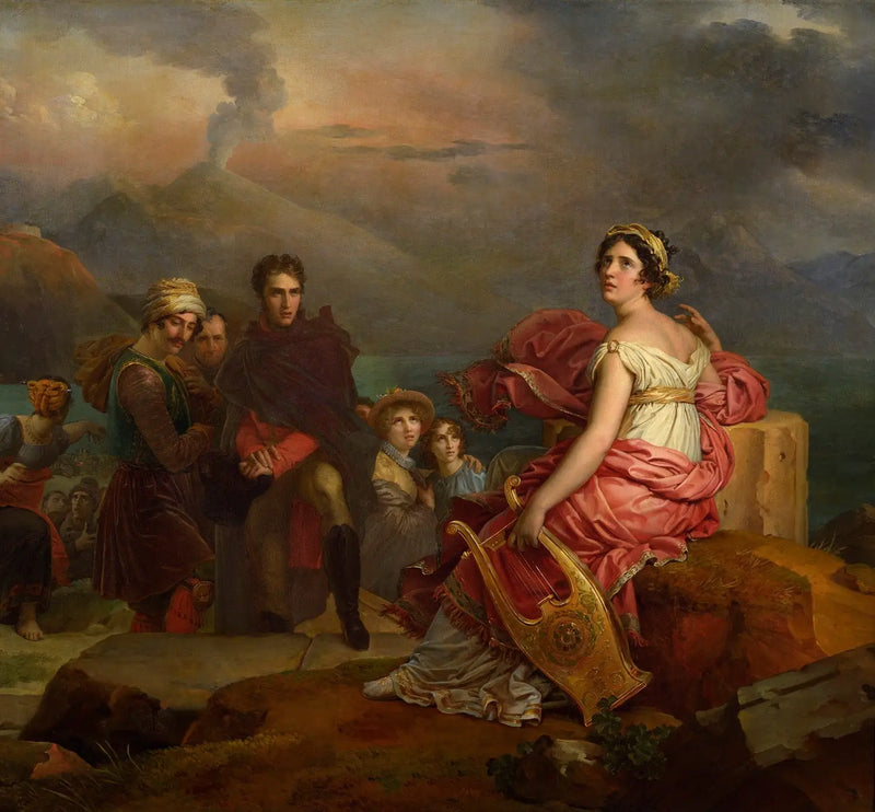 Corinne no Cabo Misène - François Gérard
