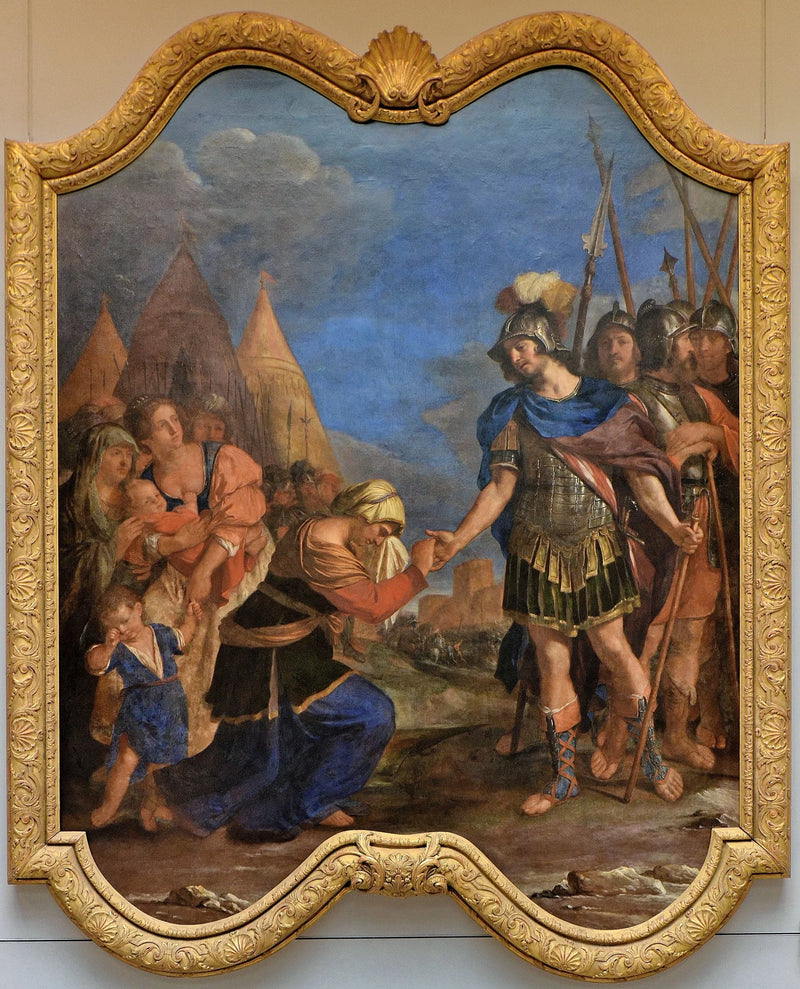 Coriolanus fornecido por sua mãe - Guercino