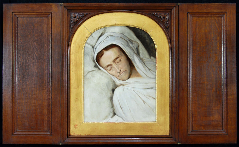 Cornelia Lamme Scheffer - Sobre sua cama de morte - Ary Scheffer