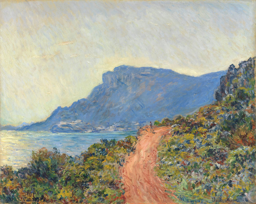 A Cornija perto de Mônaco - Claude Monet