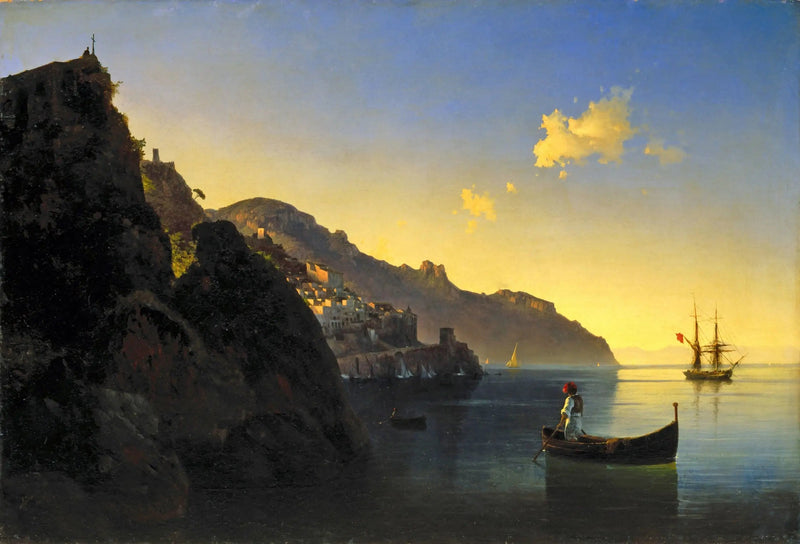 Costa Amalfitana - Ivan Aivazovsky