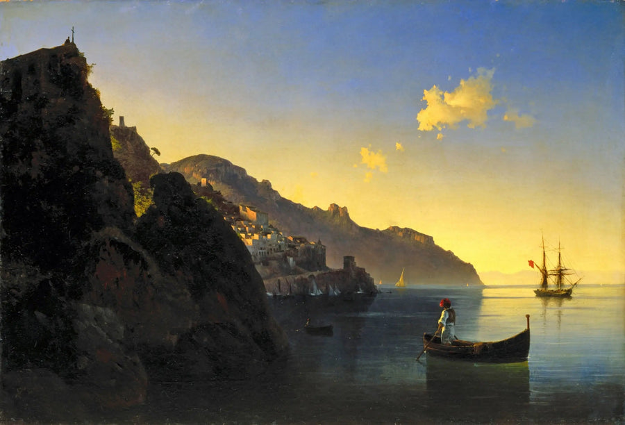 Costa Amalfitana - Ivan Aivazovsky