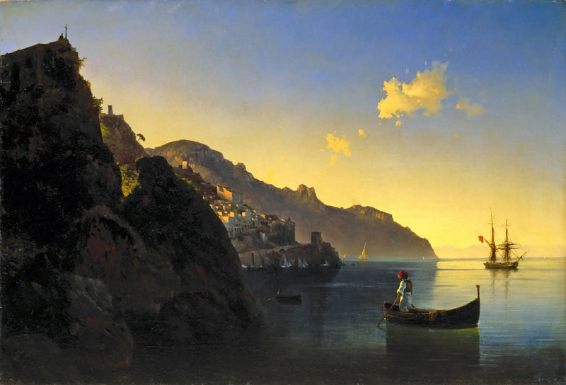 Costa Amalfitana - Ivan Aivazovsky