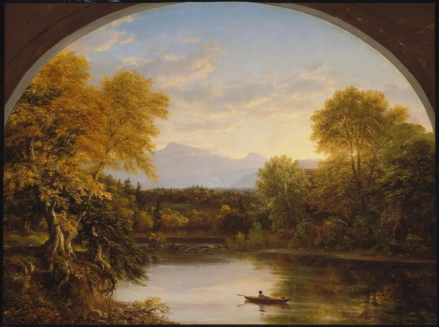 Pôr do sol nos Catskills - Thomas Cole
