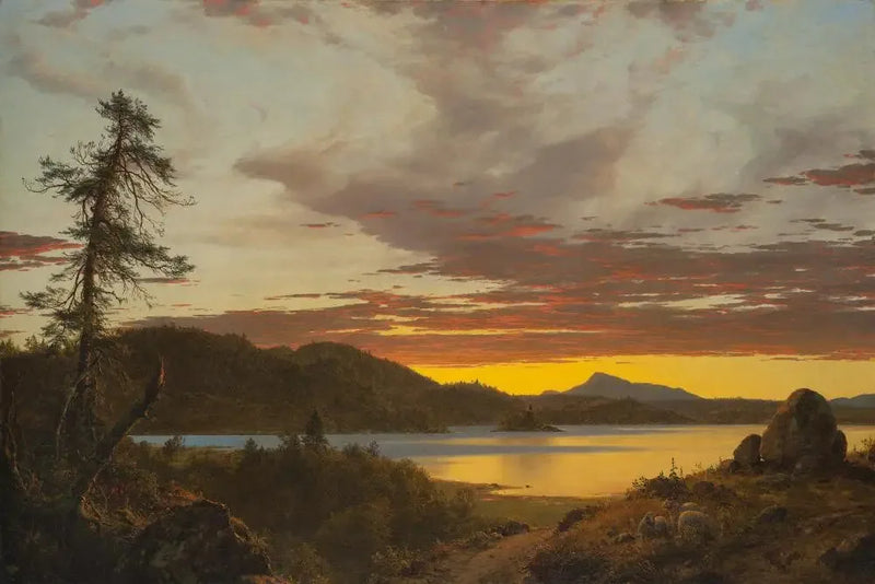 Pôr do sol - Frederic Edwin Church