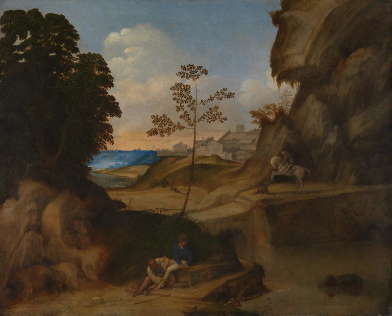Pôr do sol - Giorgione