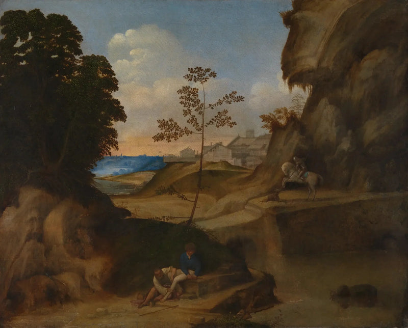 Pôr do sol - Giorgione