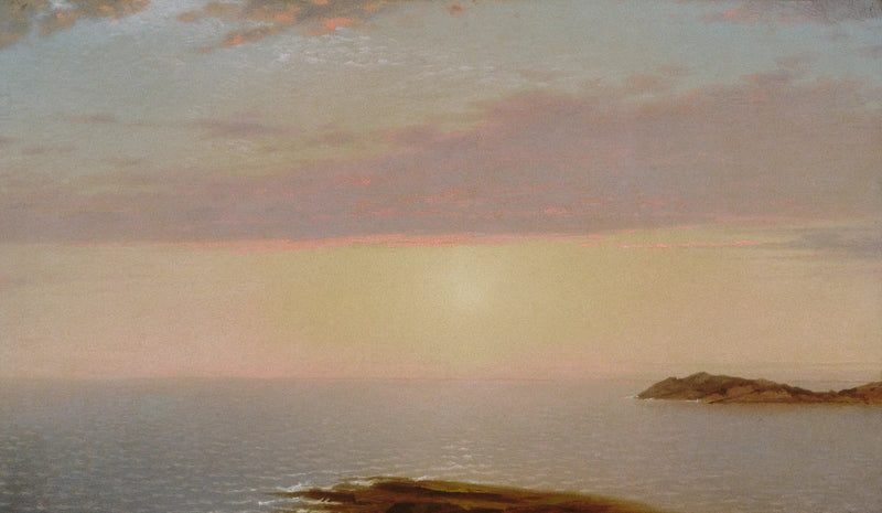 Pôr do sol - John Frederick Kensett
