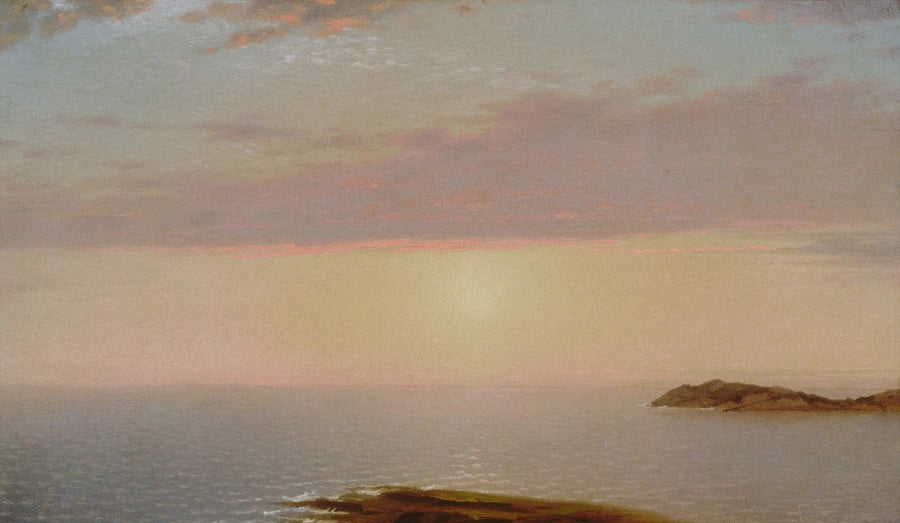Pôr do sol - John Frederick Kensett