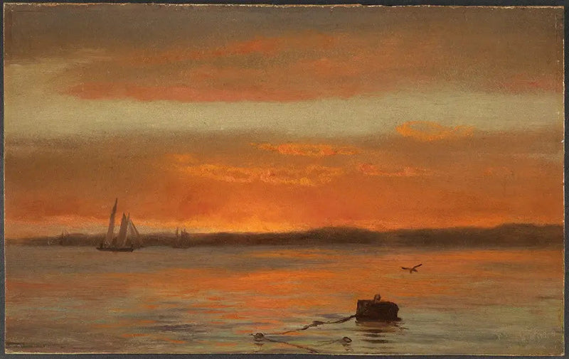 Pôr do sol - William Bradford