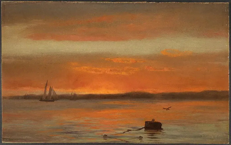 Pôr do sol - William Bradford