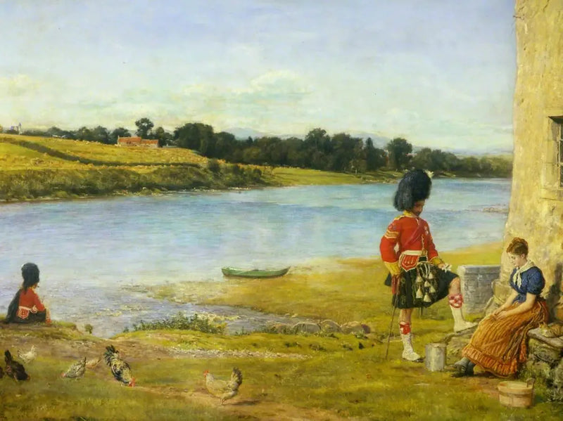 Coulant para o mar - John Everett Millais