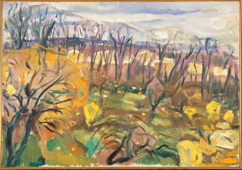 Cores de outono - Edvard Munch