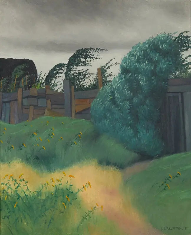 Rajada de vento, Honfleur - Félix Vallotton