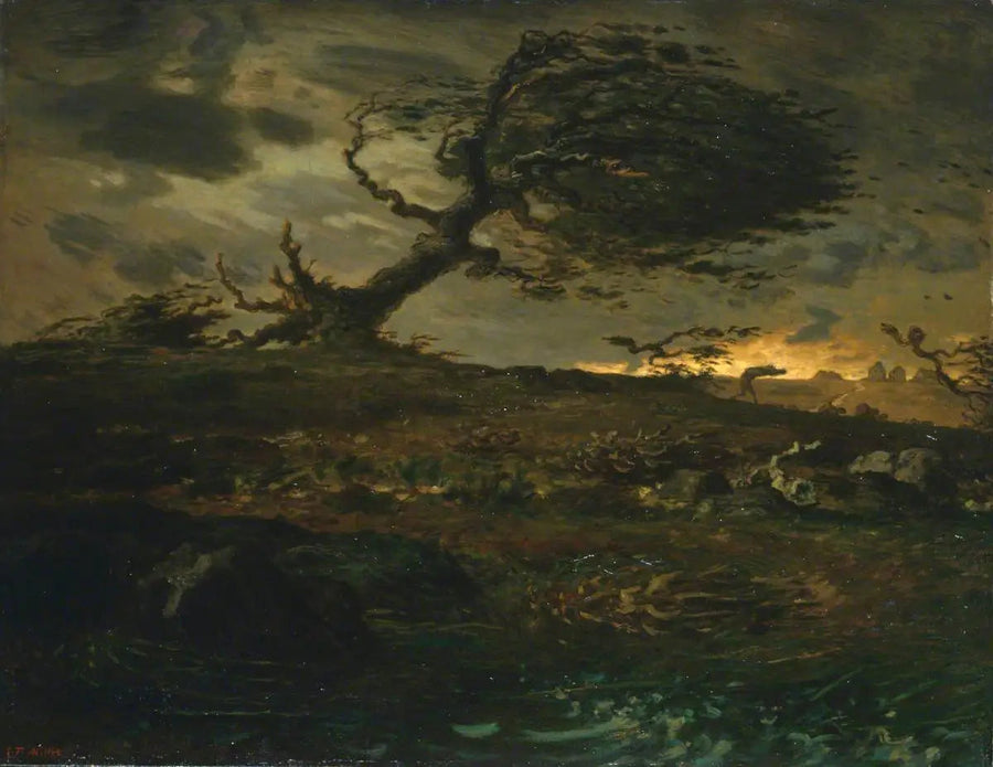Rajada de Vento - Jean-François Millet
