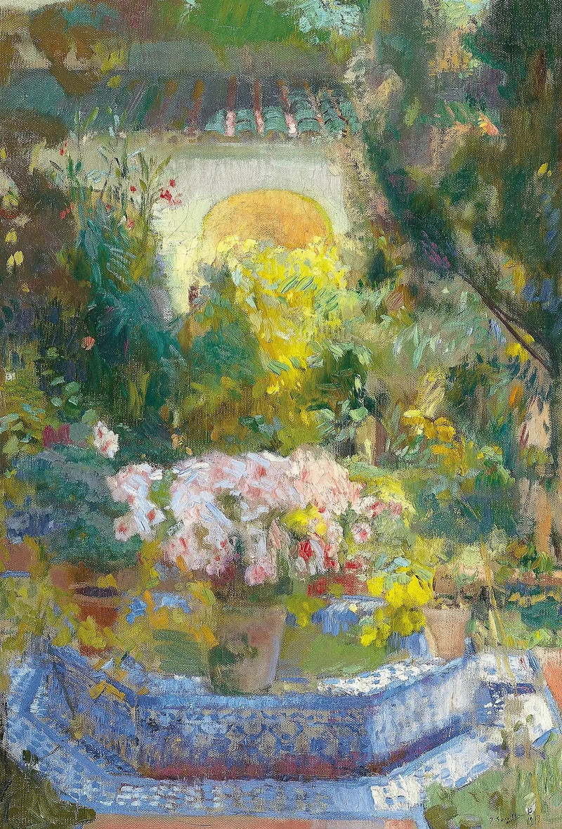 Pátio da Casa Sorolla - Joaquín Sorolla