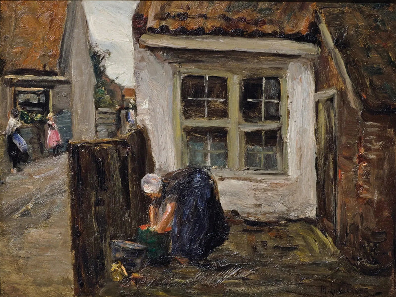 Cour - Max Liebermann