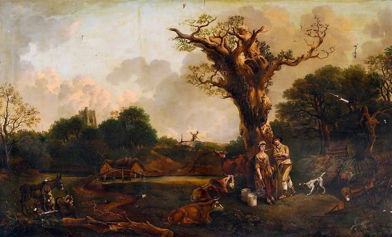 Quadro rústico - Thomas Gainsborough