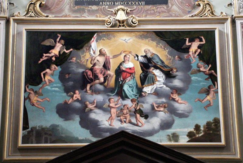 Coronação da Virgem - Giovanni Battista Moroni