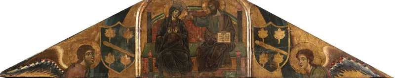 Coronação da Virgem - Guido da Siena