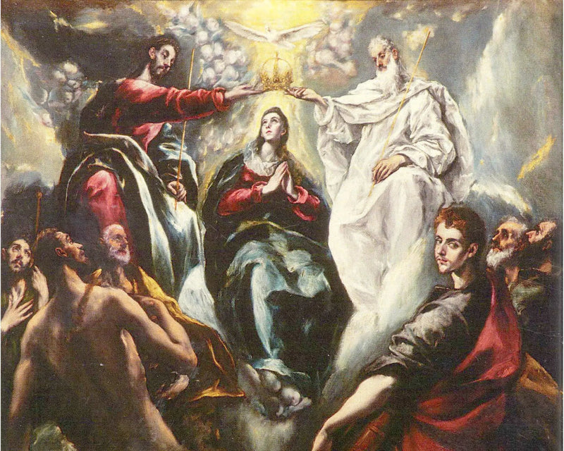 Coronação da Virgem Maria - El Greco
