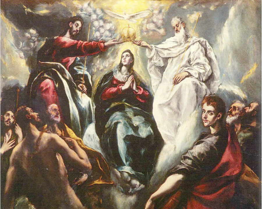 Coronação da Virgem Maria - El Greco