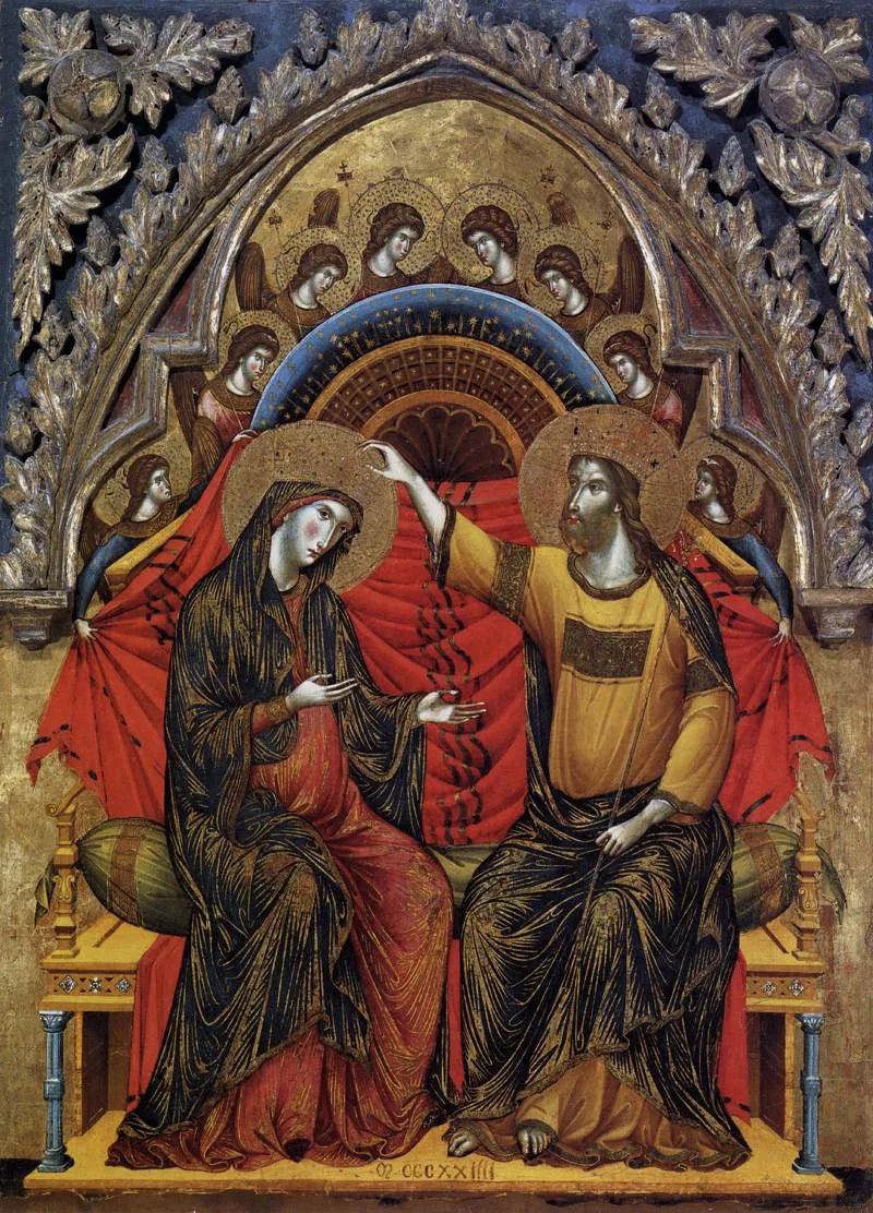 Coronação de Maria - Paolo Veneziano
