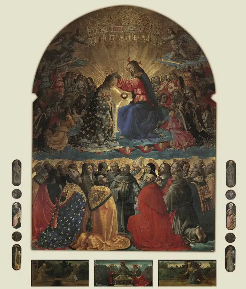 Coroação de Narni - Domenico Ghirlandaio