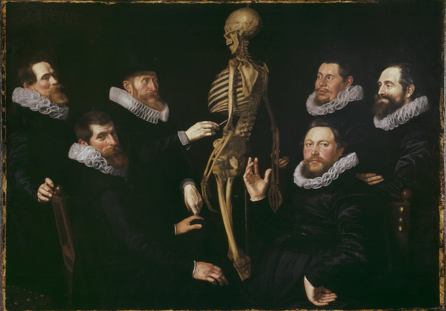 Cours d'ostéologie du Dr Sebastiaen Egbertsz. - Nicolaes Eliaszoon Pickenoy