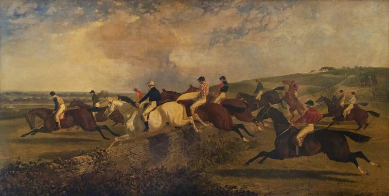 Corrida de obstáculos de Punchestown - John Frederick Herring, Sr.