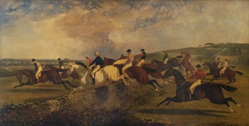 Corrida de obstáculos de Punchestown - John Frederick Herring, Sr.