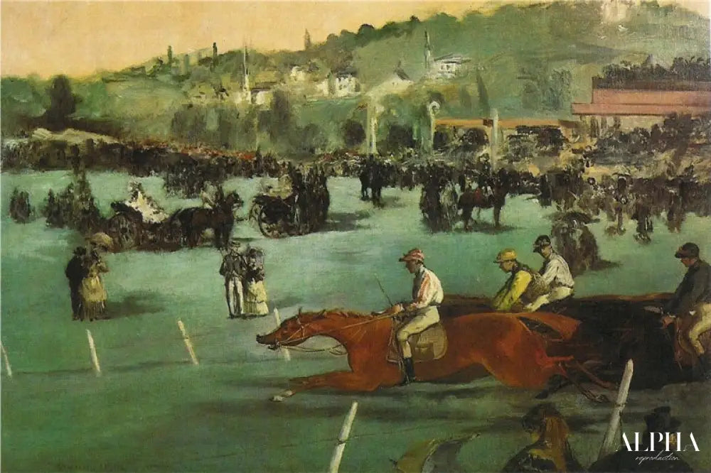 Courses de chevaux - Edouard Manet - Reproductions de tableaux et peintures haut de gamme