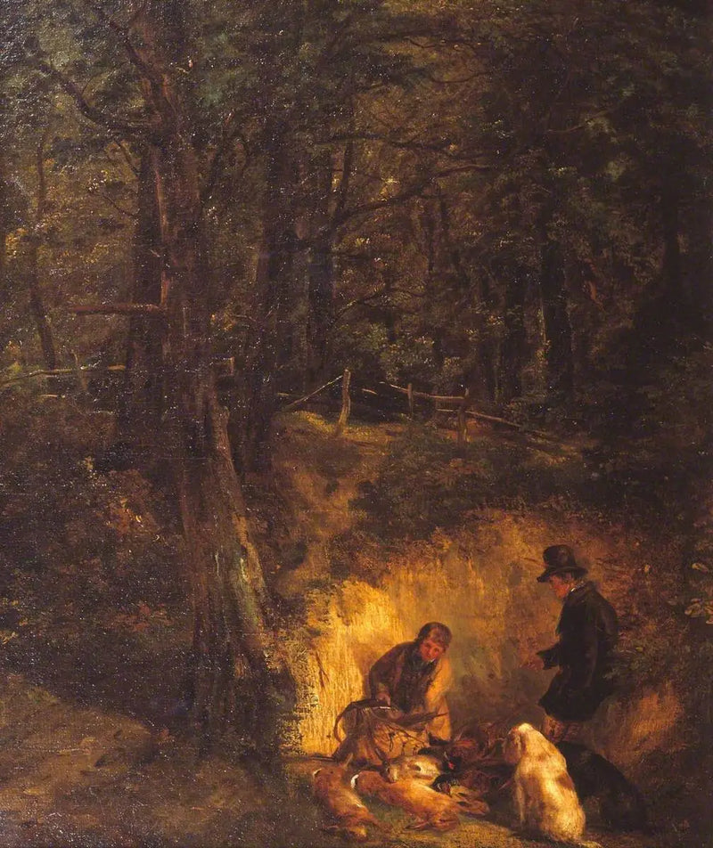 Cobertura (figuras e animais de Sir E. Landseer) - Edwin Henry Landseer